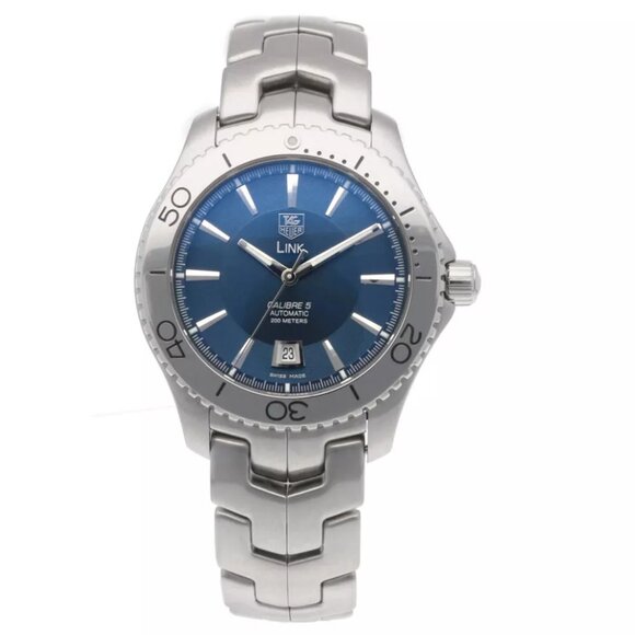 TAG HEUER Link caliber 5 Watches WJ201C.BA0591 Stainless Steel Overhauled used